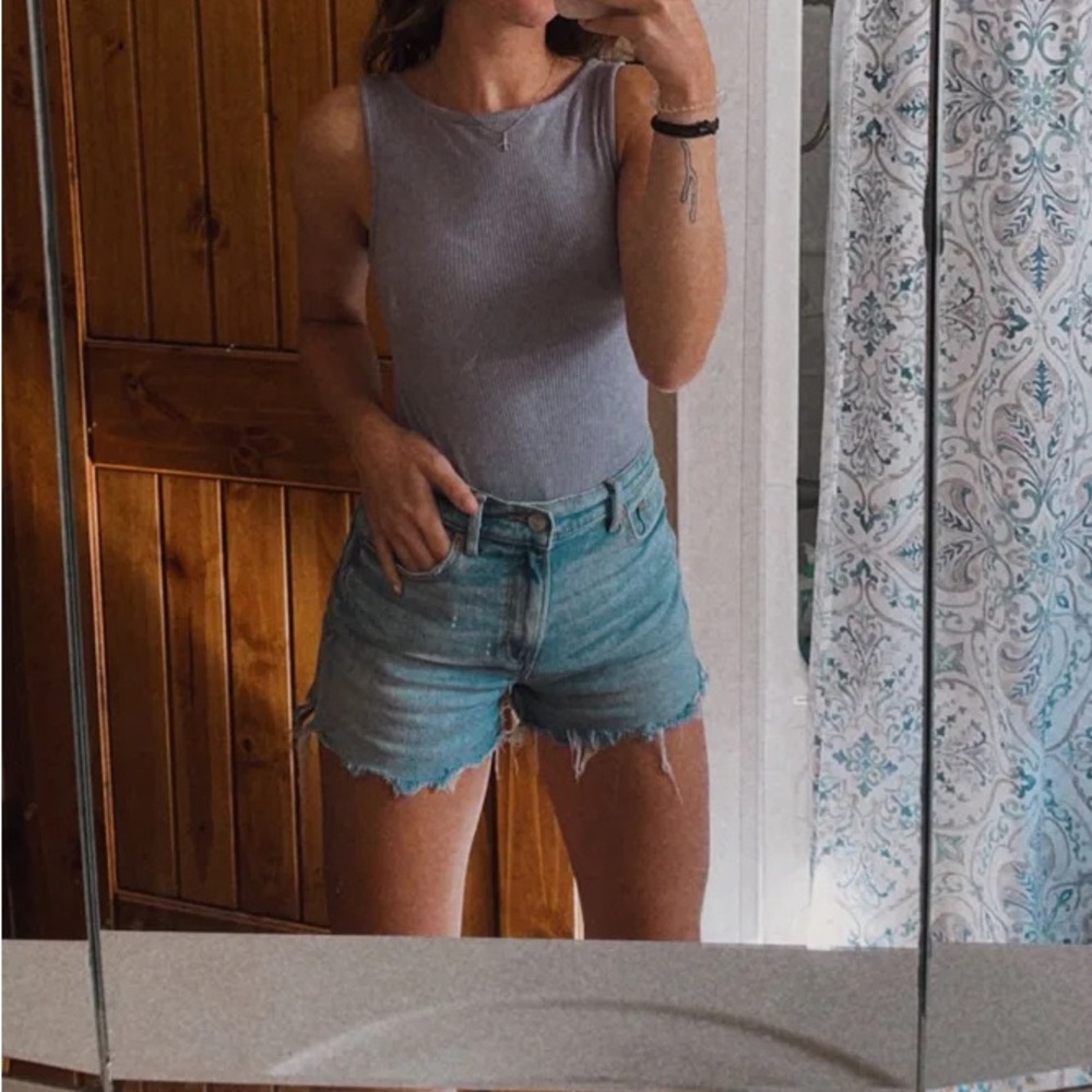 Purple Ribbed Bodysuit - Lulu’s Closer To You Lavender Ribbed Bodysuit